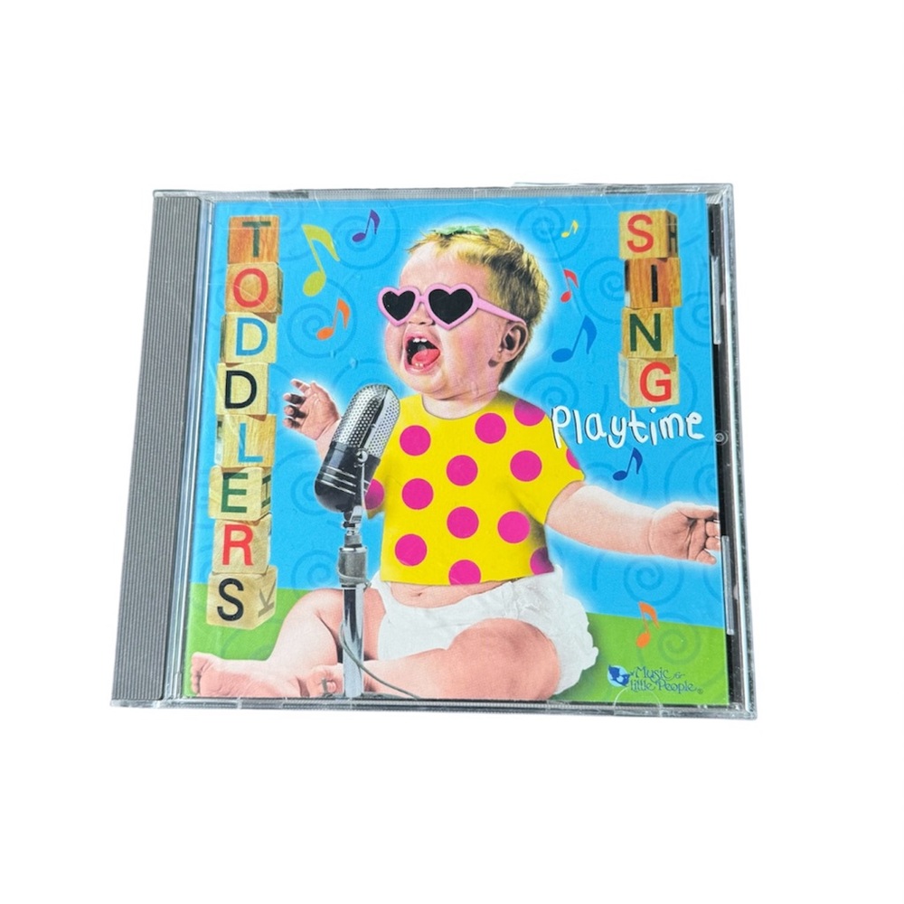 Kids' Playtime Music CD - Blue and Pink